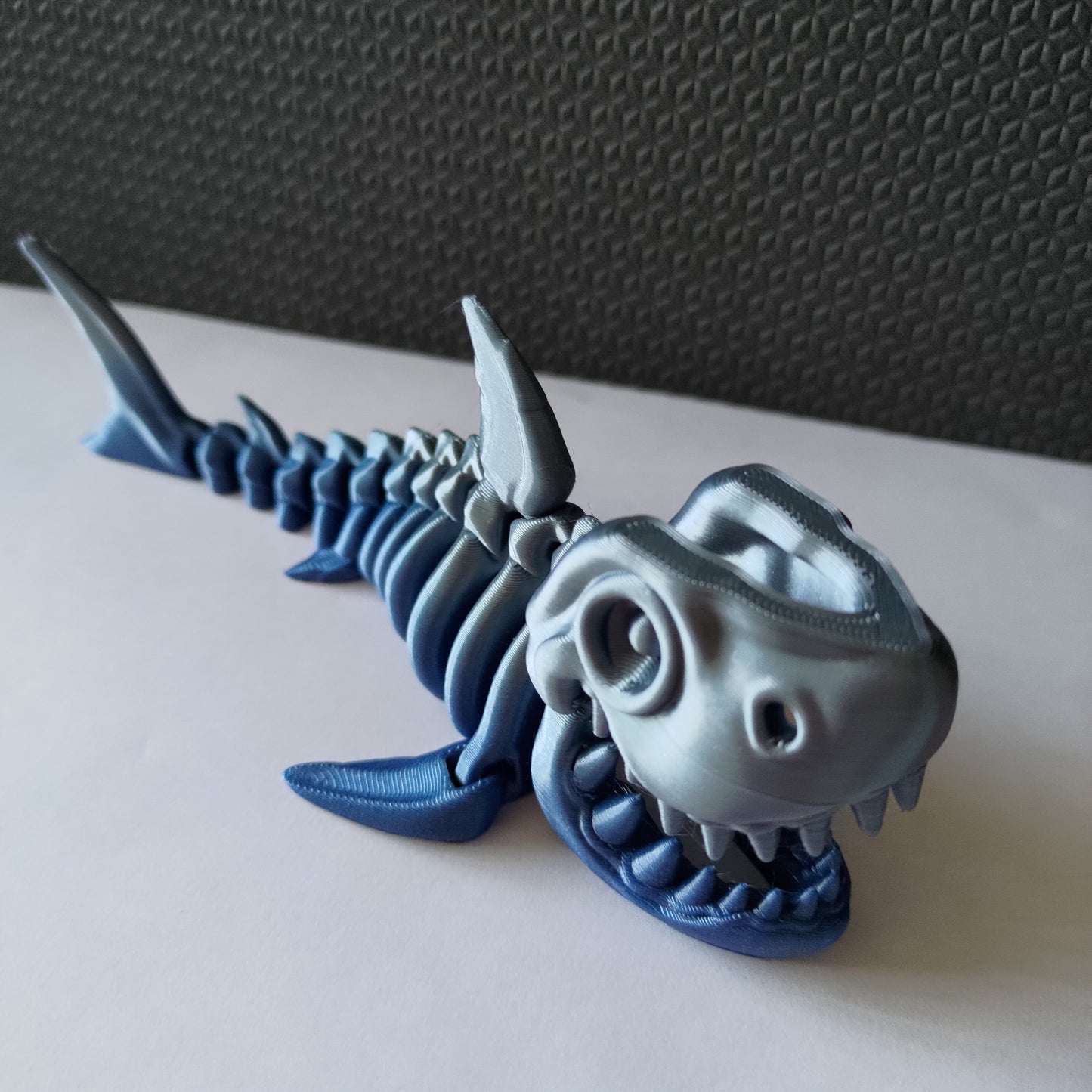3D printed skeleton shark